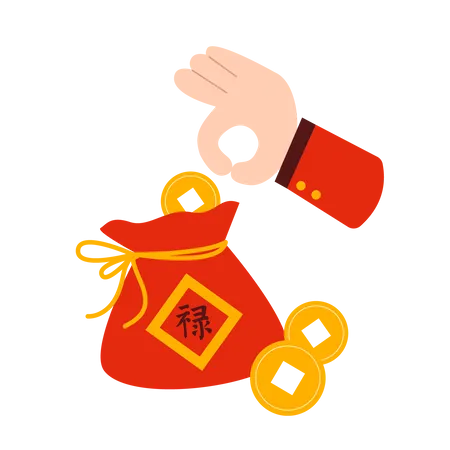 Money Bag  Illustration