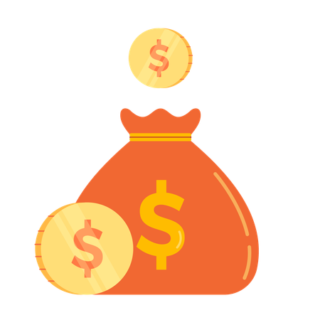 Money Bag  Illustration