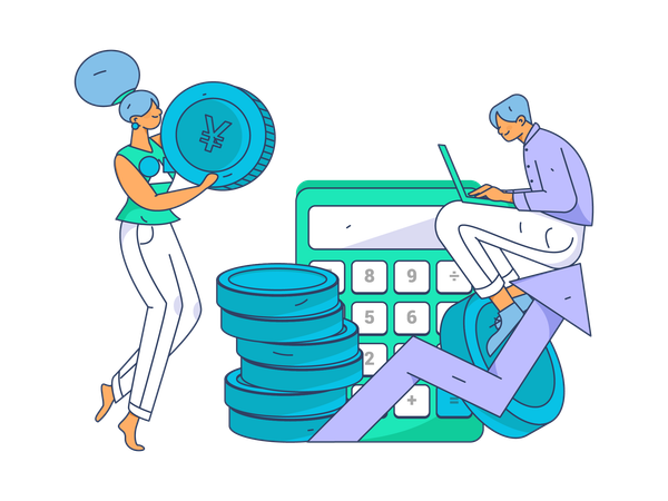 Money Computation  Illustration