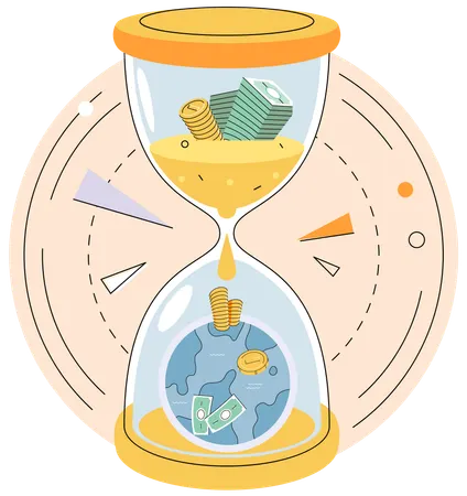 Money deadline  Illustration