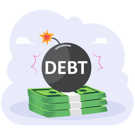 Money debts  Illustration