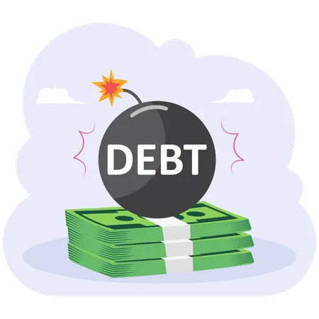 Money debts  Illustration