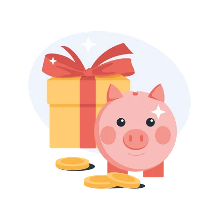 Money Gift  Illustration