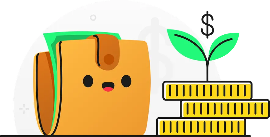 Money growth  Illustration