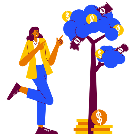 Money Growth  Illustration