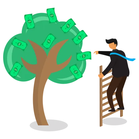 Money growth  Illustration