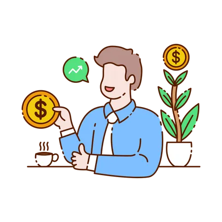 Money Growth  Illustration