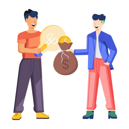 Money idea  Illustration