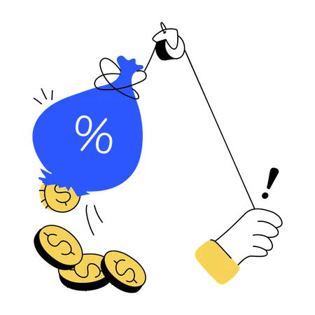 Money inflation  Illustration