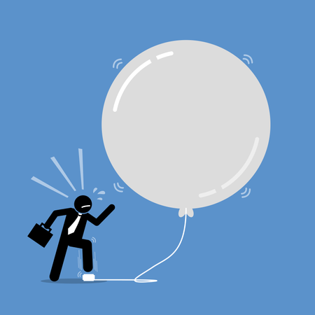 Money Investment Bubble  Illustration