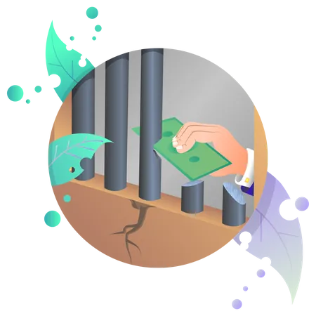 Money Laundering  Illustration