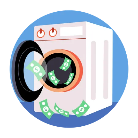 Money laundering  Illustration