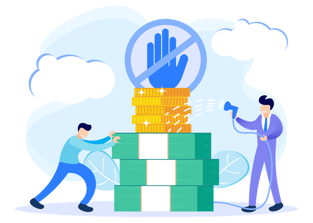 Money Laundering  Illustration