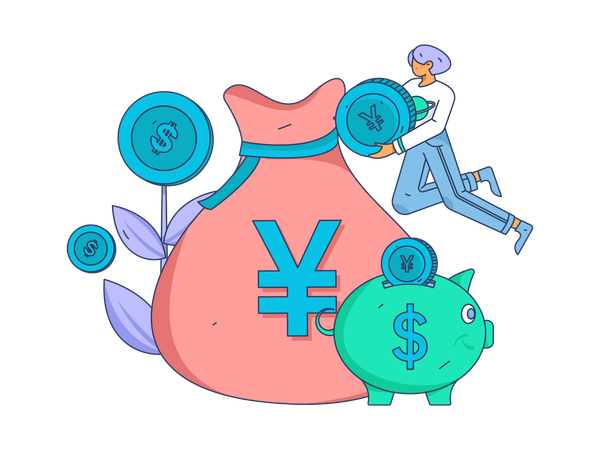 Money Management  Illustration