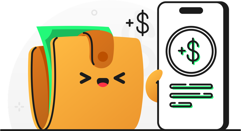 Money payment  Illustration