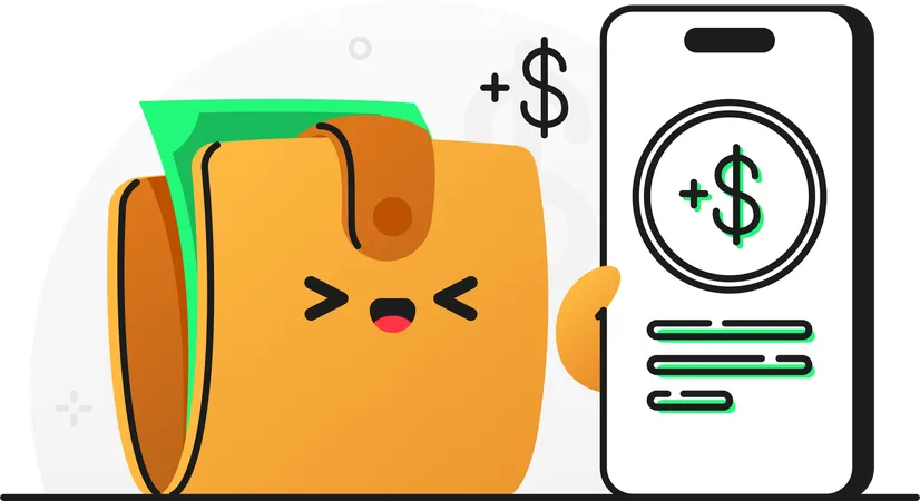 Money payment  Illustration