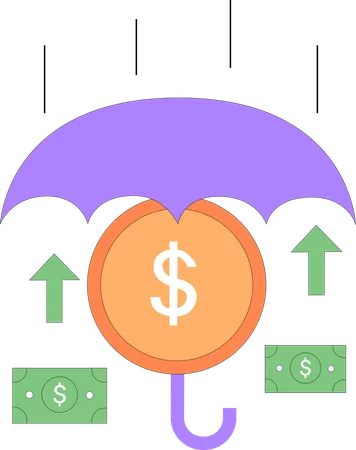 Money Protection  Illustration