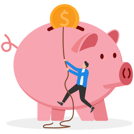 Money saving deadline  Illustration