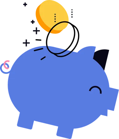 Money Savings  Illustration