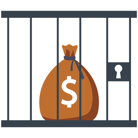 Money Security  Illustration