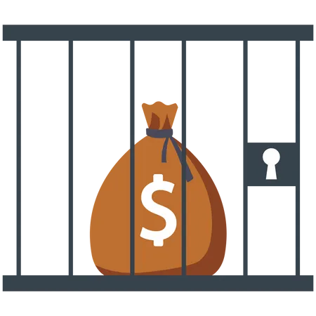 Money Security  Illustration