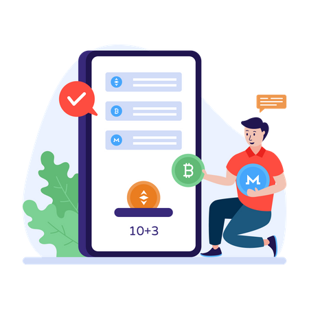 Money Transfer  Illustration