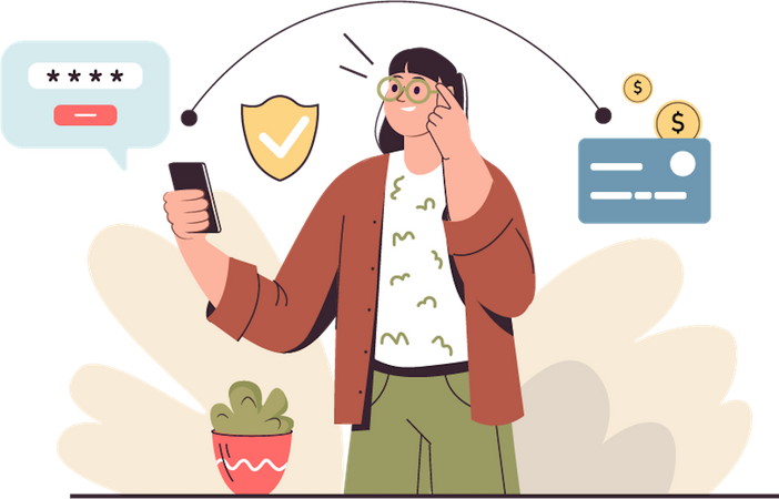 Money transfer  Illustration