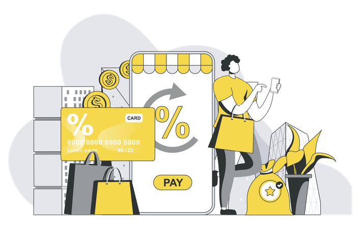 Money transfer  Illustration