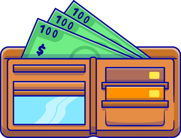 Money Wallet  Illustration