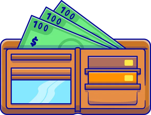 Money Wallet  Illustration