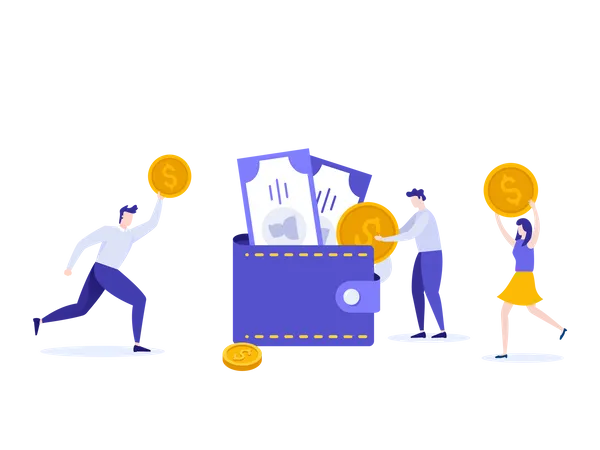 Money Wallet  Illustration