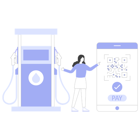 Monitoraggio del carburante  Illustration