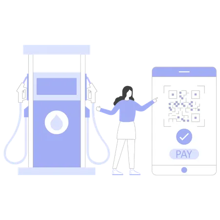 Monitoraggio del carburante  Illustration