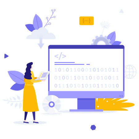 Monitoramento de software  Ilustração