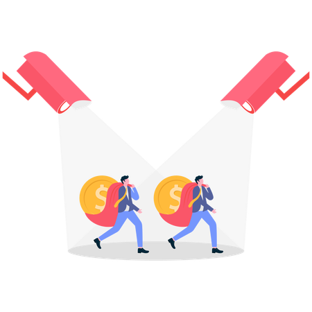 Monitoring Business Crisis  Illustration