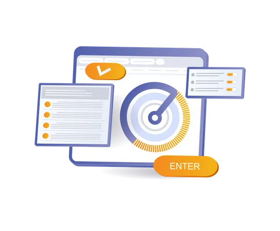 Monitoring speed of analyst  Illustration