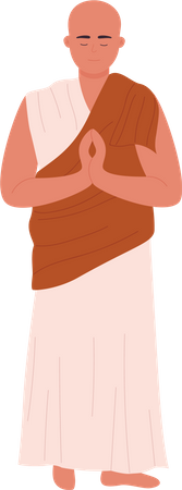 Monk  Illustration