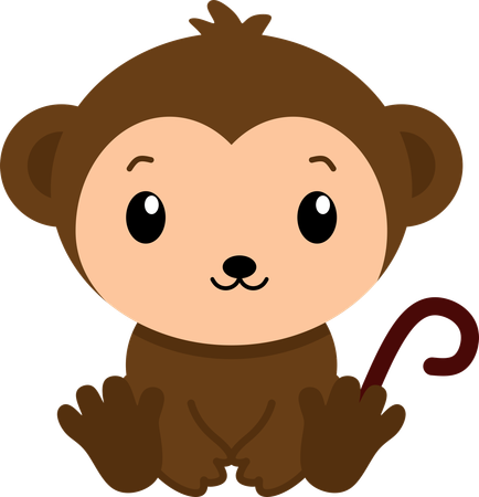 Monkey  Illustration