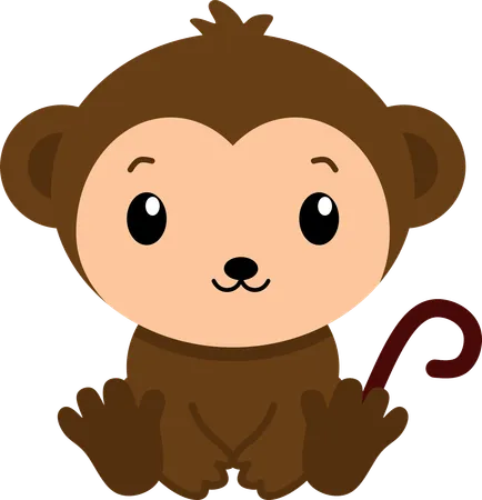 Monkey  Illustration