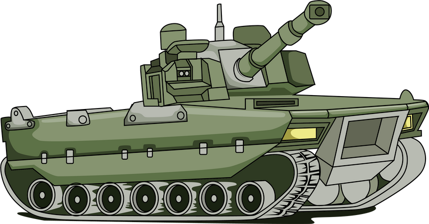 Monster tank  Illustration