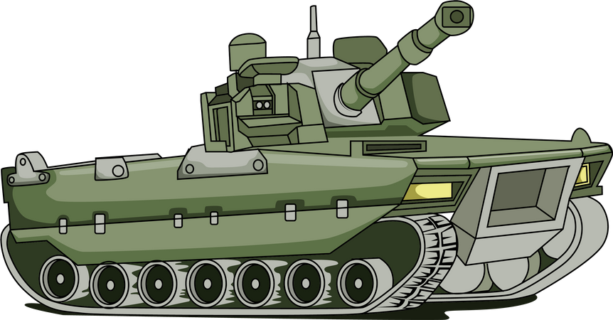 Monster tank  Illustration