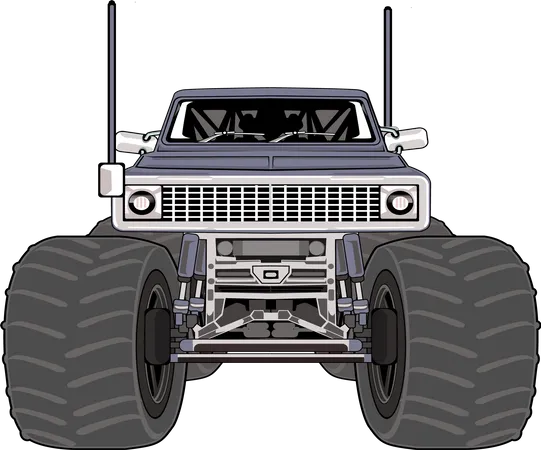 Monster Truck  Illustration