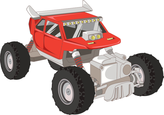 Monstertruck Auto  Illustration