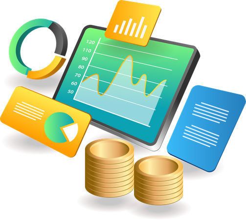 Monthly income data analysis  Illustration