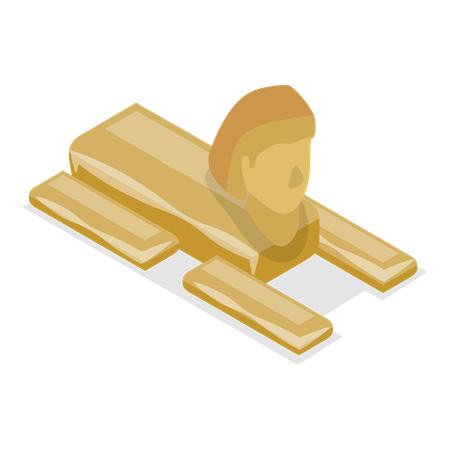 Monument égyptien  Illustration