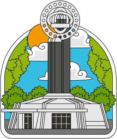 Monumento del ecuador  Ilustración