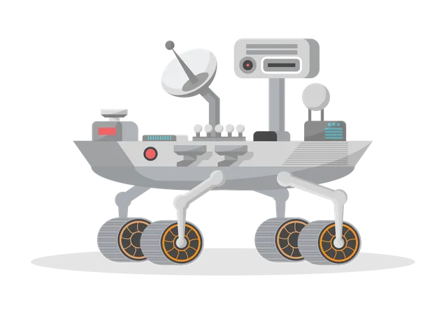 Moon Rover  Illustration