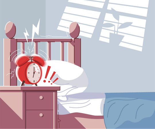 Morning Alarm Illustration