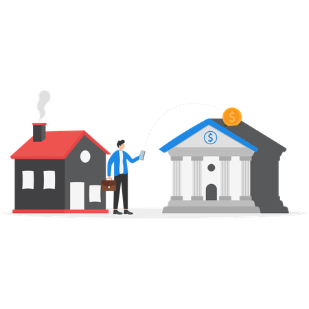 住宅ローン  イラスト