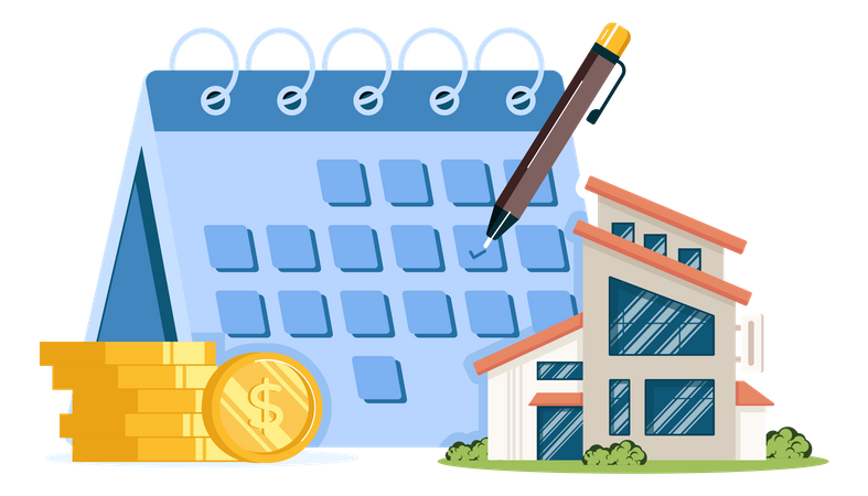 Mortgage Reminder  Illustration